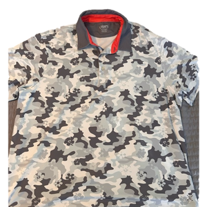 Men’s Chaps Printed Golf Polo • XXL